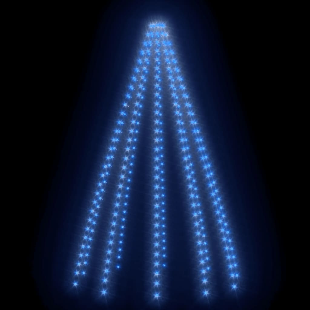 vidaXL kuusetuled, võrk, 300 LEDi, sinine, 300 cm