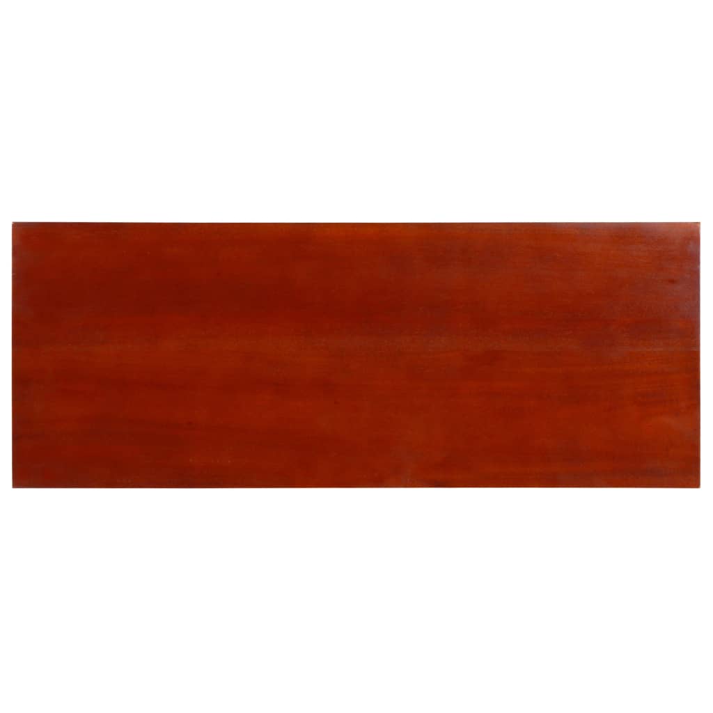 vidaXL konsoollaud, klassikaline pruun, 90 x 30 x 75 cm mahagonipuit