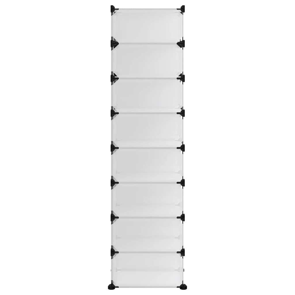 vidaXL kingariiul, läbipaistev, 93 x 36,5 x 140 cm, PP