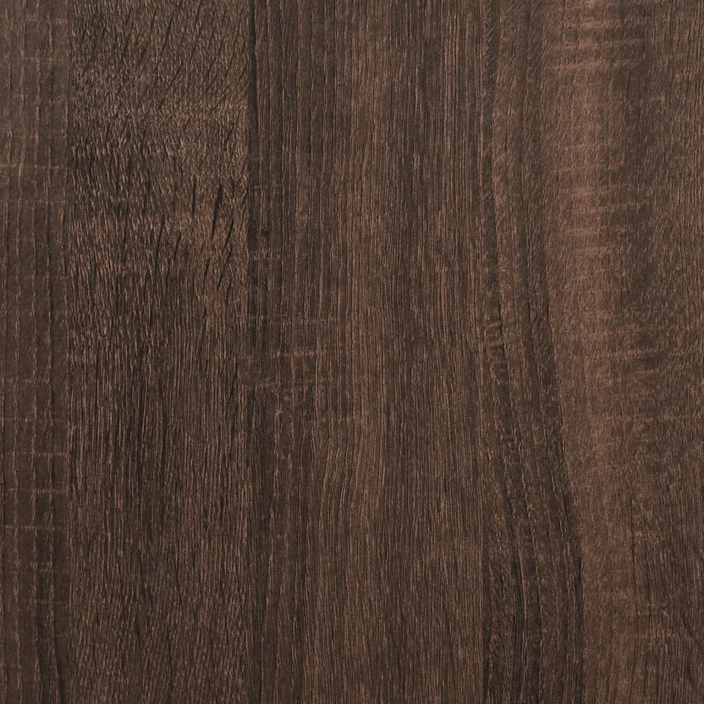 vidaXL köögikäru, pruun tamm, 60,5 x 31 x 72,5 cm, tehispuit