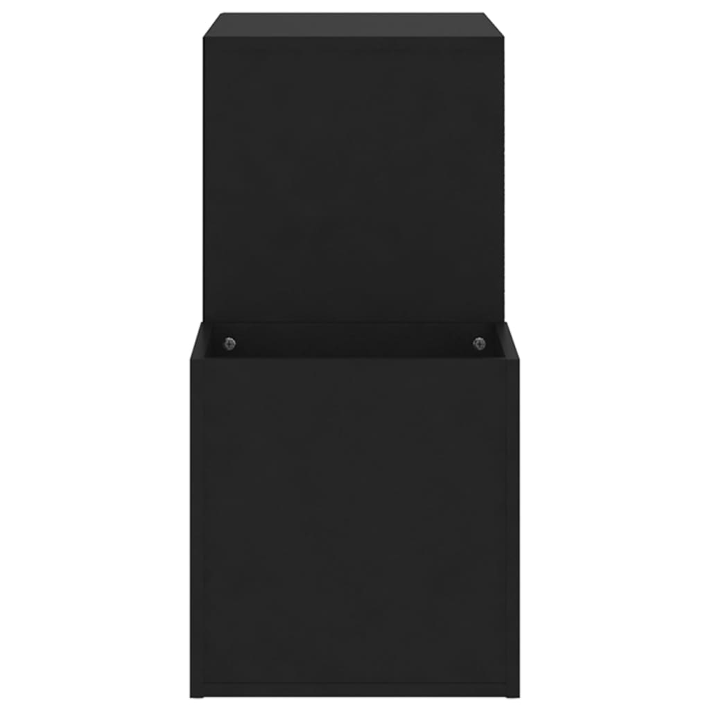 vidaXL esiku jalatsiriiul, must, 105x35.5x70 cm, puitlaastplaat