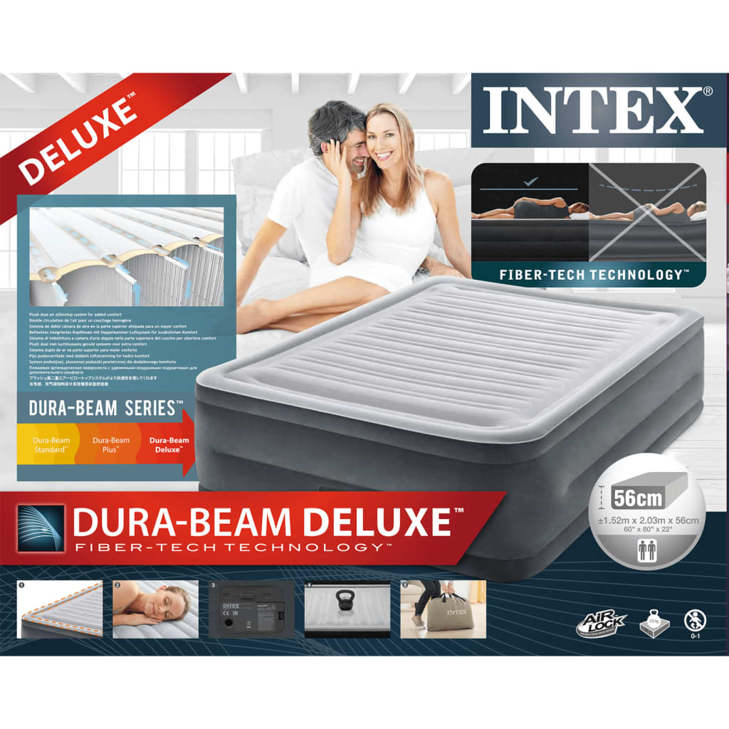 Intex õhkmadrats "Dura-Beam Deluxe Comfort Plush" 56 cm
