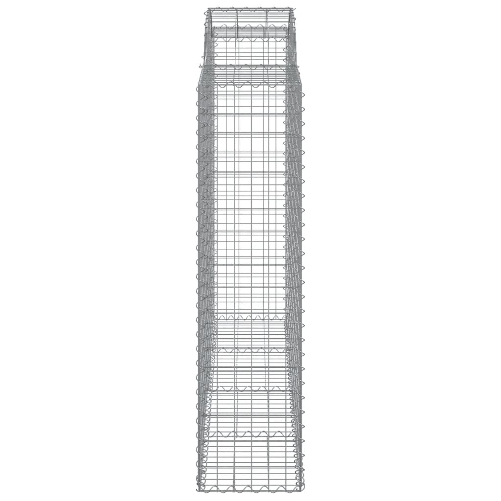 vidaXL kaarekujulised gabioonkorvid 30 tk, 200x50x160/180 cm, raud