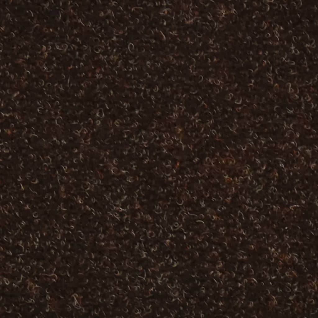 vidaXL isekleepuv trepivaip, 10 tk, pruun, 56 x 17 x 3 cm, aastehnika