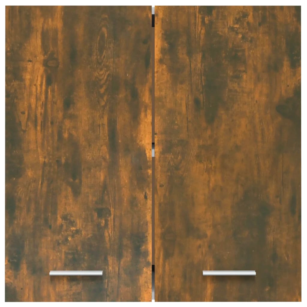 vidaXL seinakapp, suitsutatud tamm, 60 x 31 x 60 cm, tehispuit