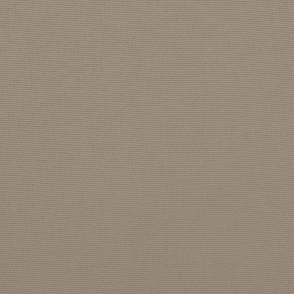 vidaXL päevitustooli padi, pruunikas, 200x50x3 cm, oxford kangas