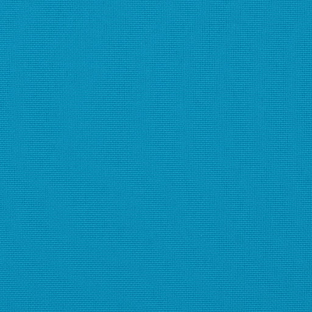 vidaXL aiatooli istmepadjad 4 tk, sinine, 50 x 50 x 3 cm, kangas