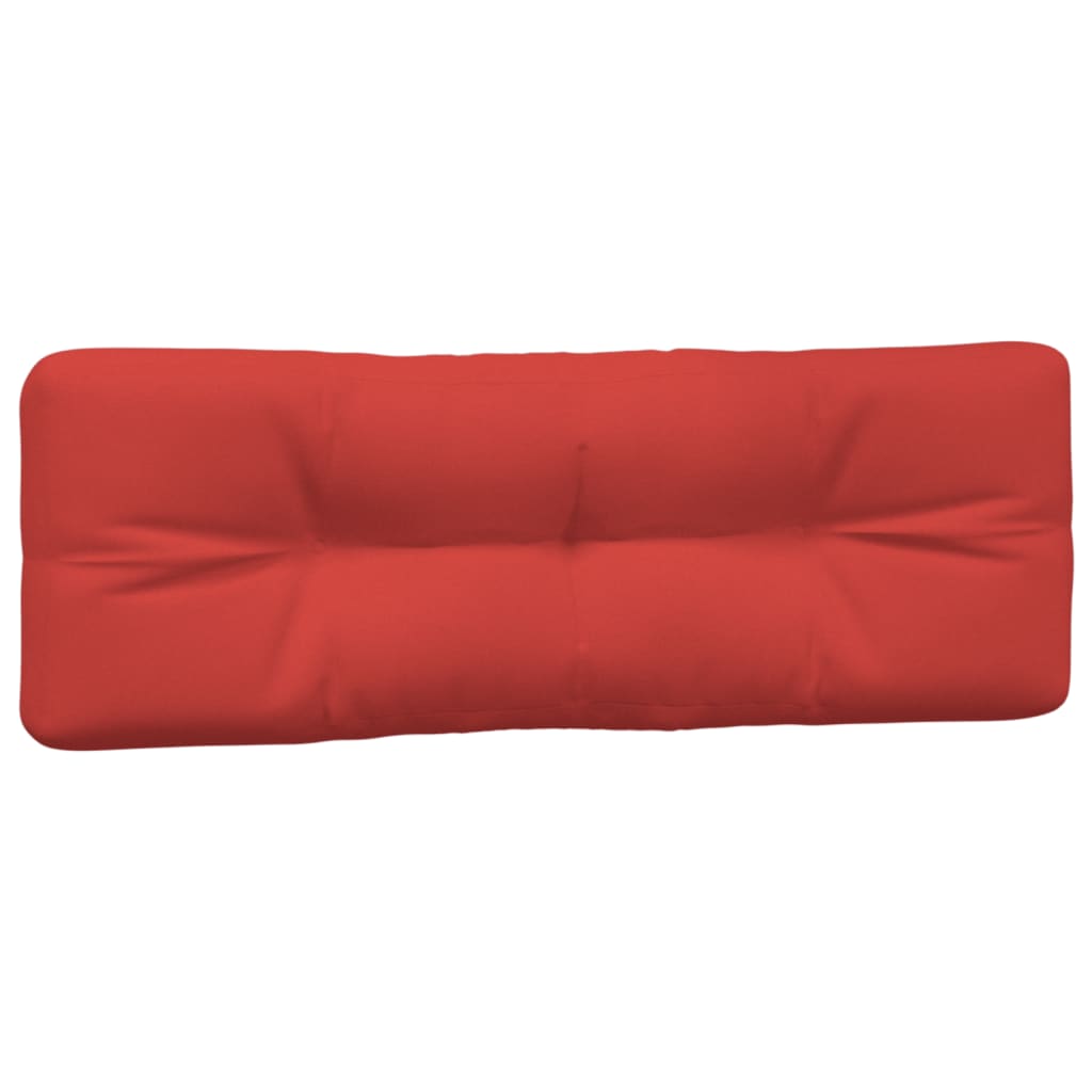 vidaXL euroaluse istmepadjad, 5 tk, punane, kangas