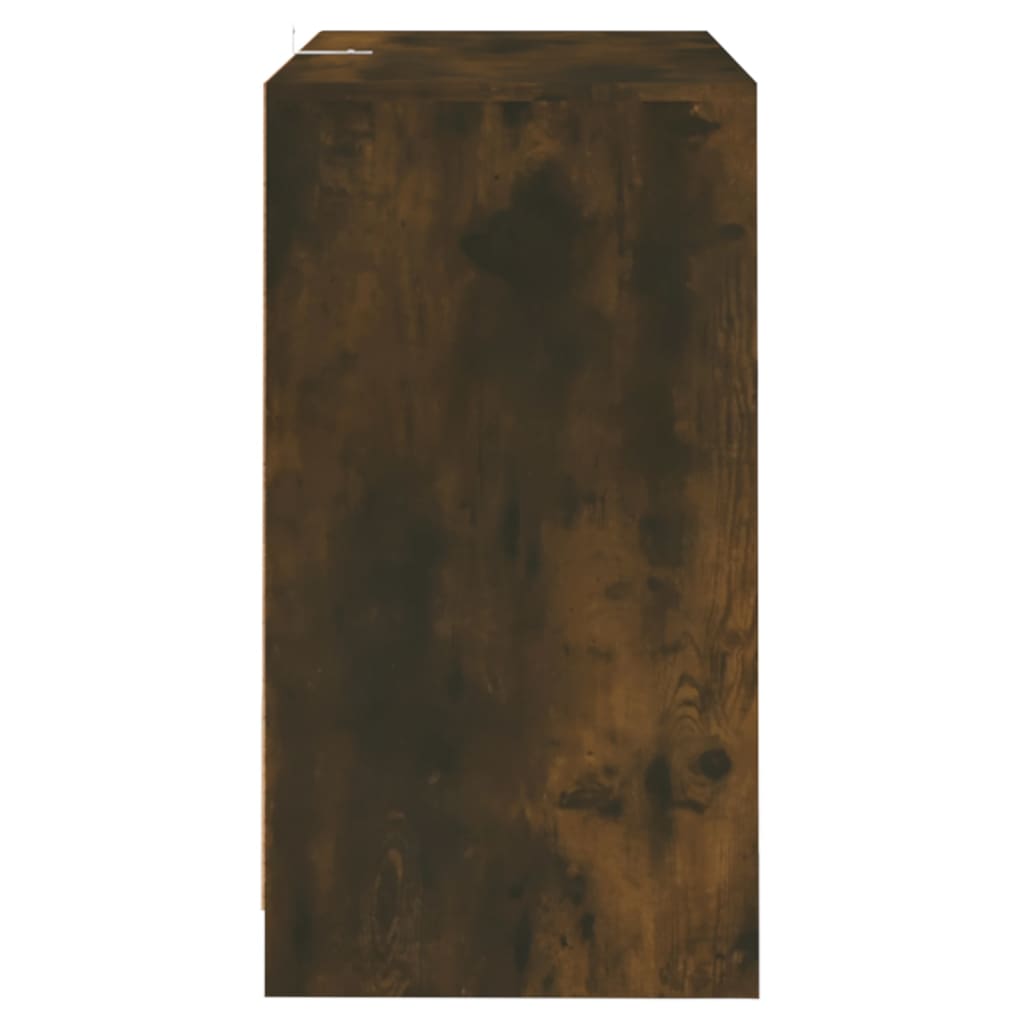 vidaXL puhvetkapp 2 tk, suitsutatud tamm, 70 x 41 x 75 cm