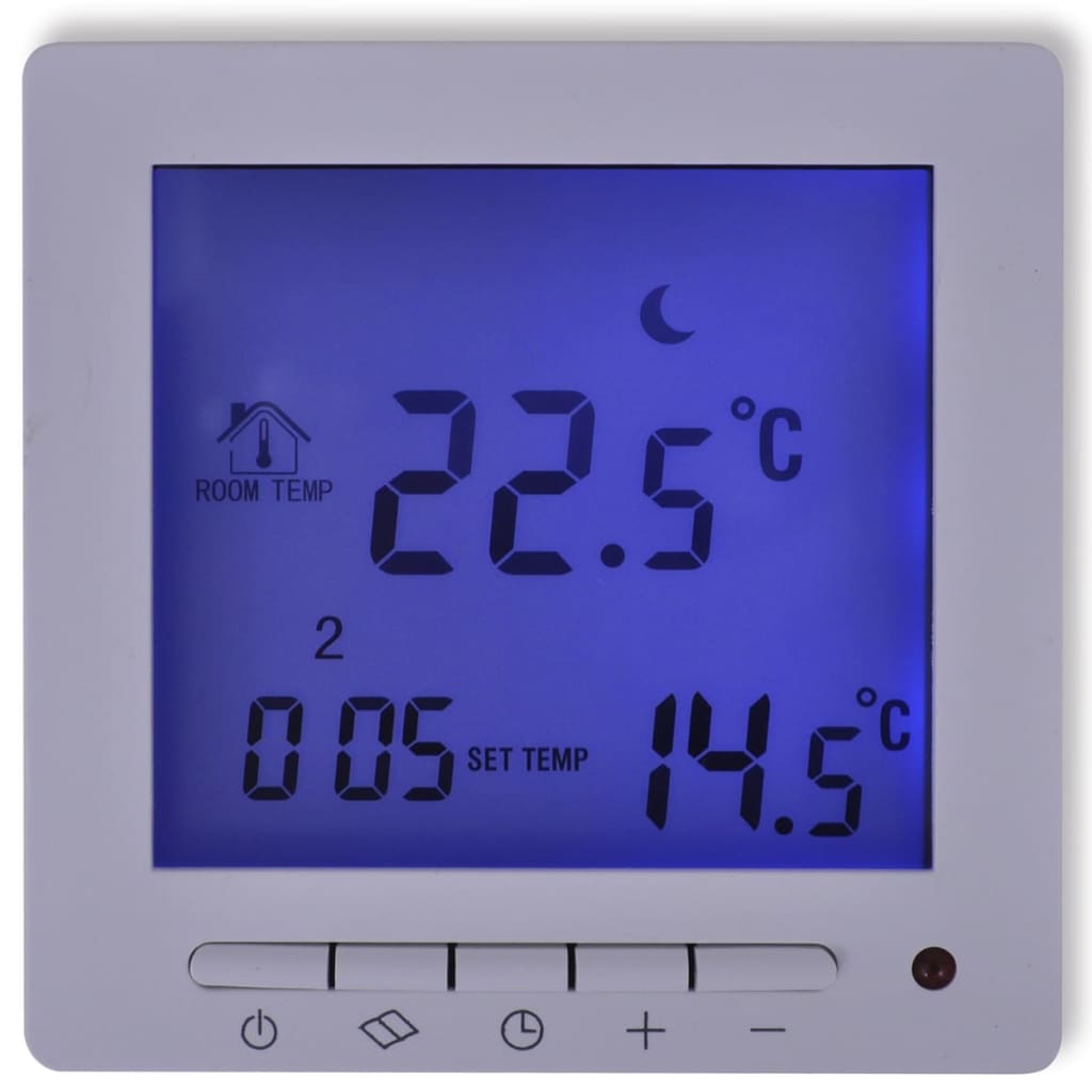 Programmeeritav digitaalne põrandakütte termostaat andurikaabliga