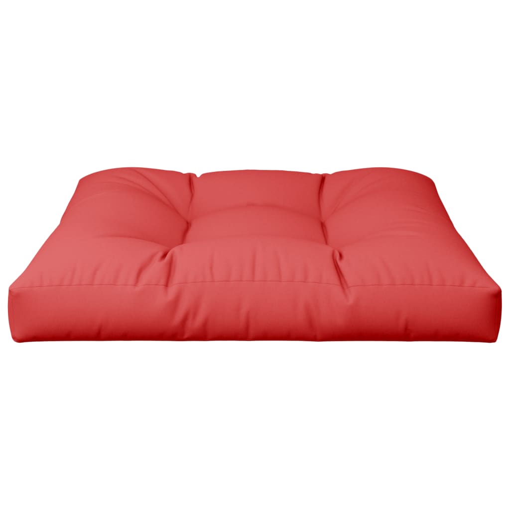 vidaXL euroaluse istumispadi, punane, 70x70x12 cm, kangast