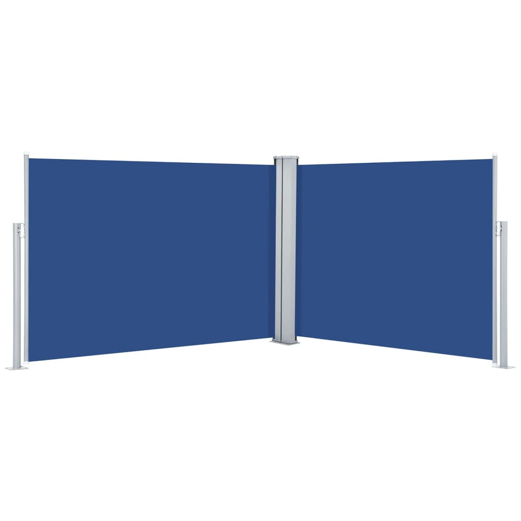 vidaXL lahtitõmmatav külgsein, sinine, 120 x 1000 cm