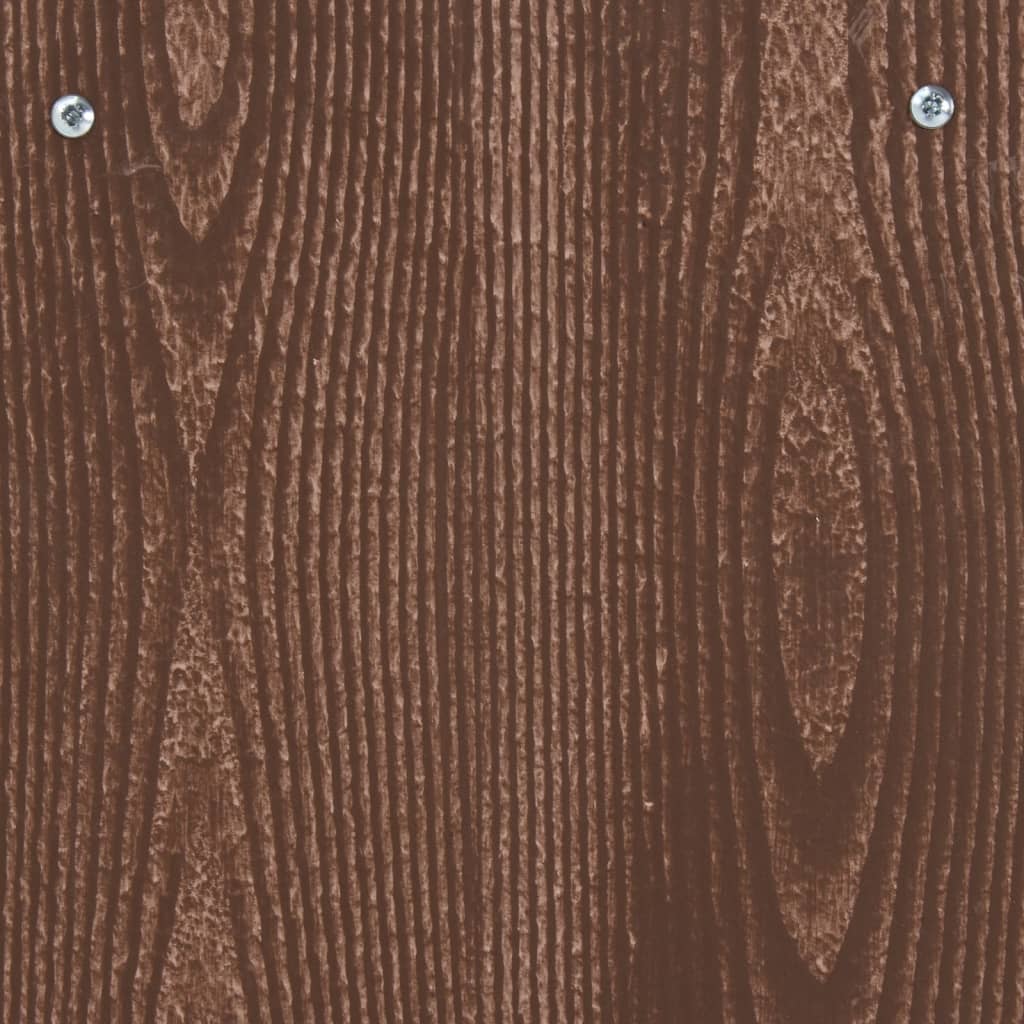 vidaXL kingariiul, pruun , 90x24x81 cm, tehispuit
