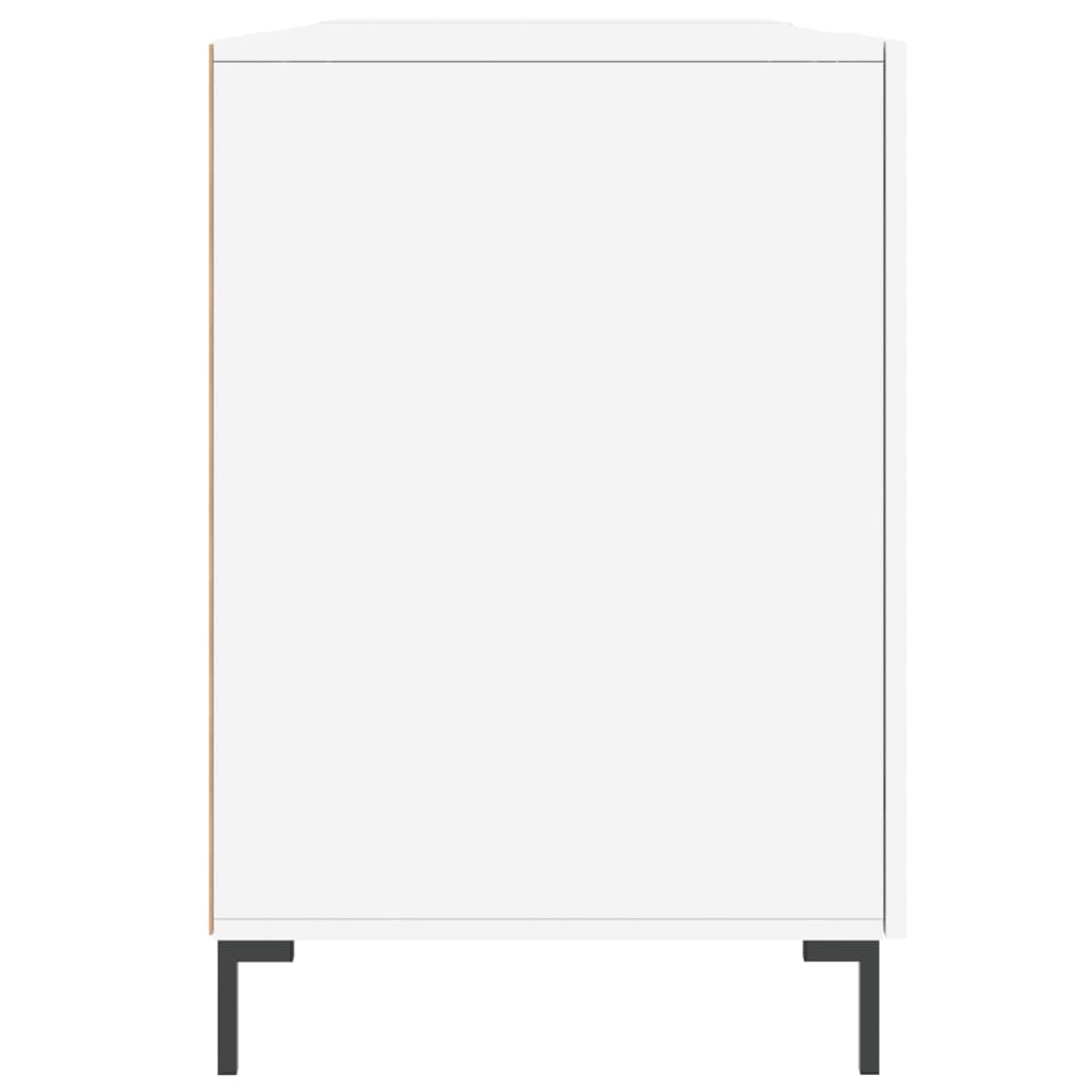 vidaXL kirjutuslaud, valge, 140 x 50 x 75 cm, tehispuit