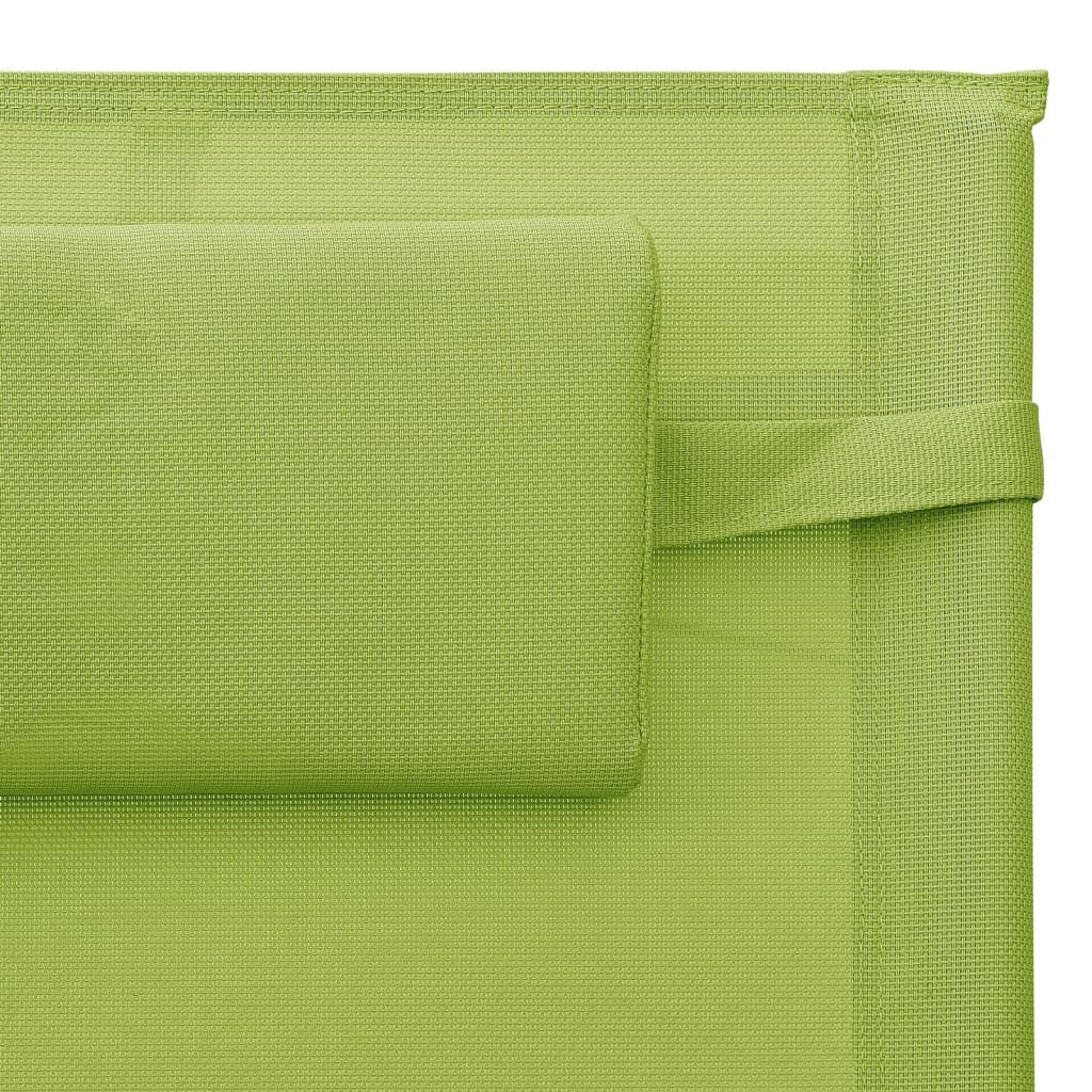 vidaXL lamamistool tekstileenkangast, roheline ja hall