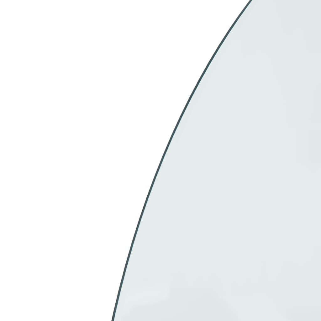 vidaXL kamina klaasplaat, poolümar, 800x500 mm