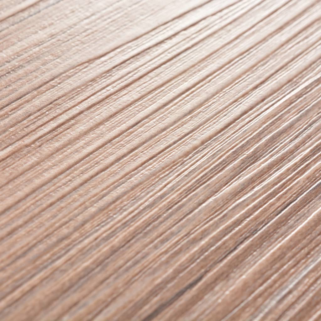 vidaXL iseliimuvad PVC-põrandaplaadid 2,51 m², 2 mm, pruun tamm