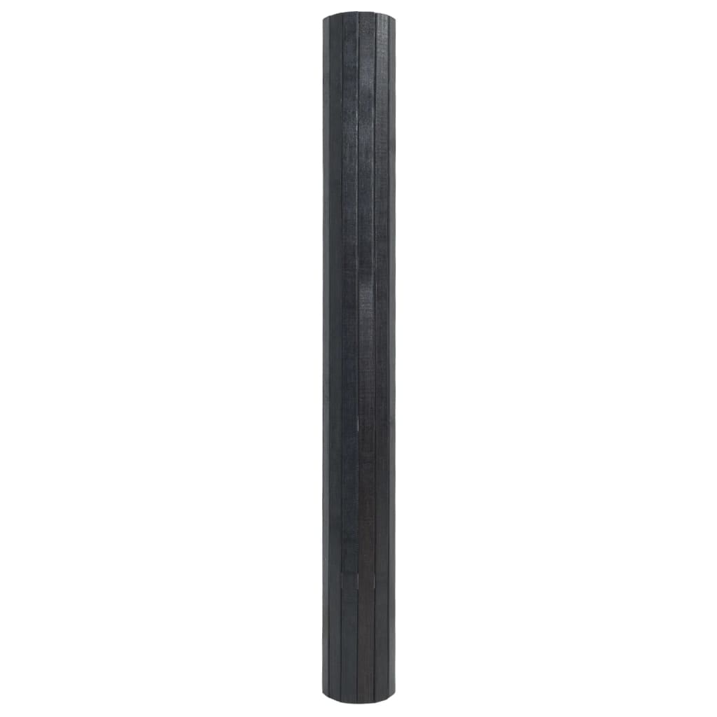 vidaXL vaip, ristkülikukujuline, hall, 70 x 200 cm, bambus
