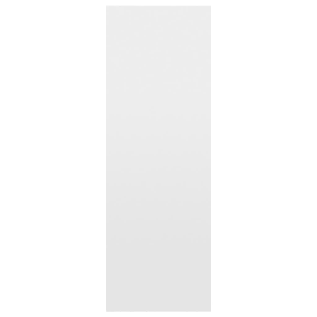 vidaXL raamaturiiul/puhvetkapp, valge, 66x30x98 cm, puitlaastplaat