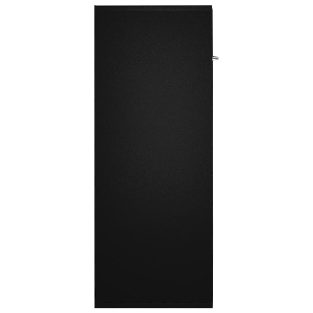 vidaXL puhvetkapp, must, 60 x 30 x 75 cm, puitlaastplaat
