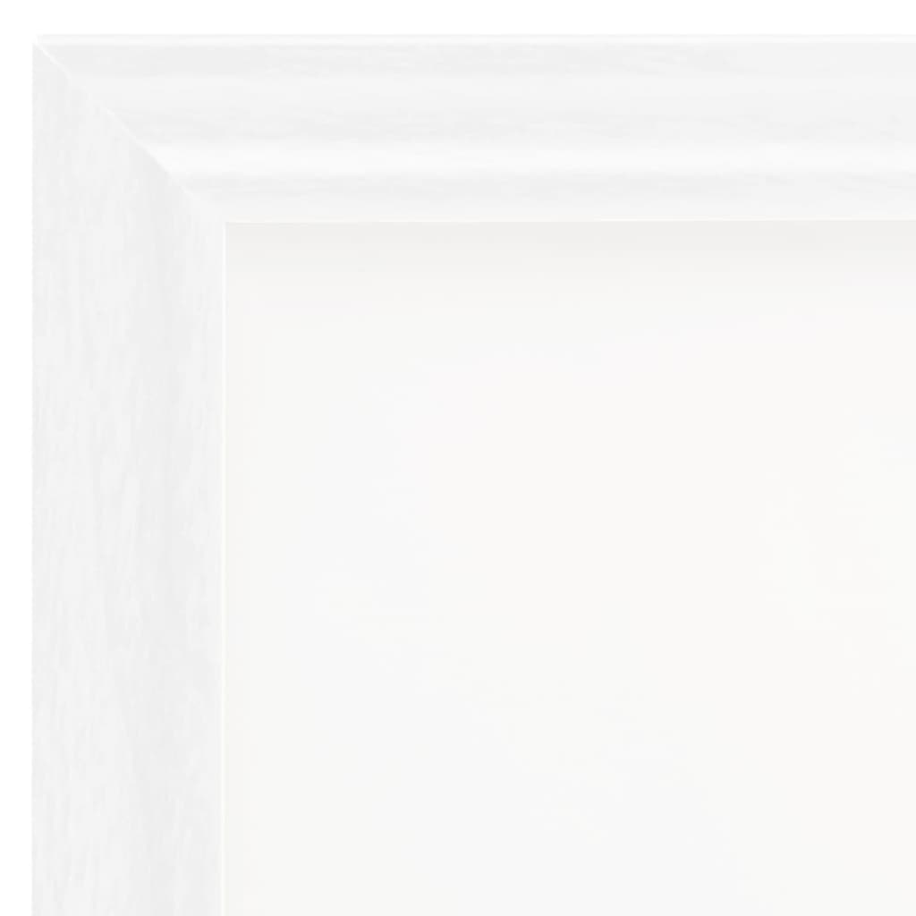 vidaXL pildiraami kollaaž 3 tk, lauale, valge, 18 x 24 cm, MDF