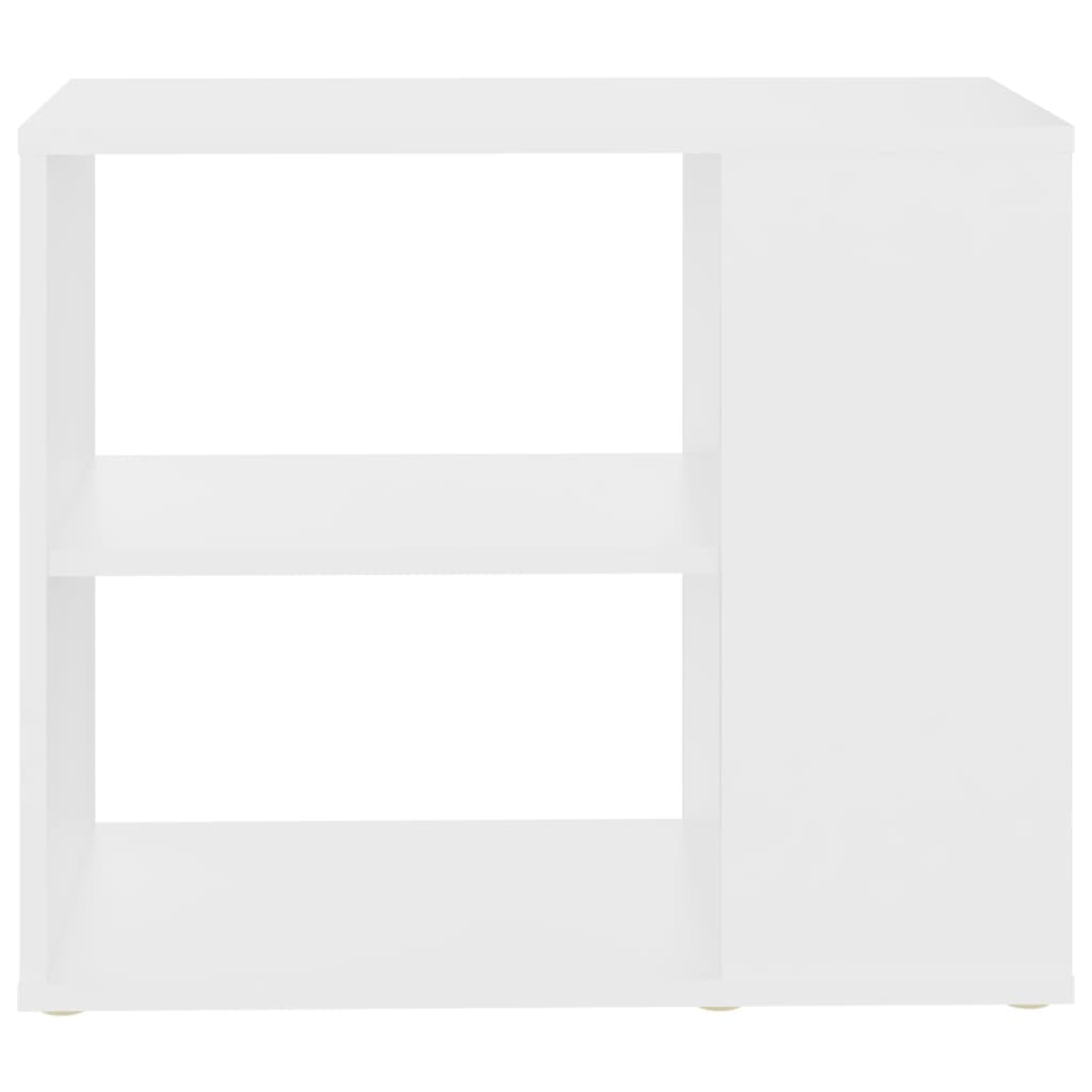 vidaXL kummut, valge, 60x30x50 cm, puitlaastplaat