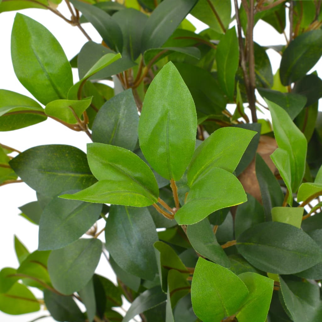 vidaXL kunsttaim loorberipuu potiga, roheline, 150 cm