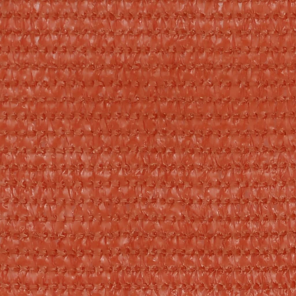 vidaXL rõdusirm, oranž, 120 x 400 cm, HDPE