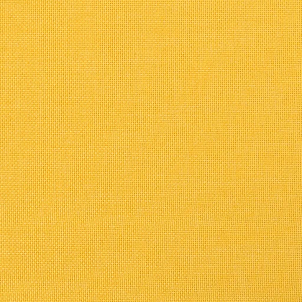 vidaXL jalapink, kollane, 78 x 56 x 32 cm, kangas