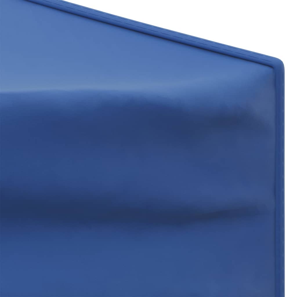 vidaXL kokkupandav peotelk seintega, sinine, 3 x 3 m