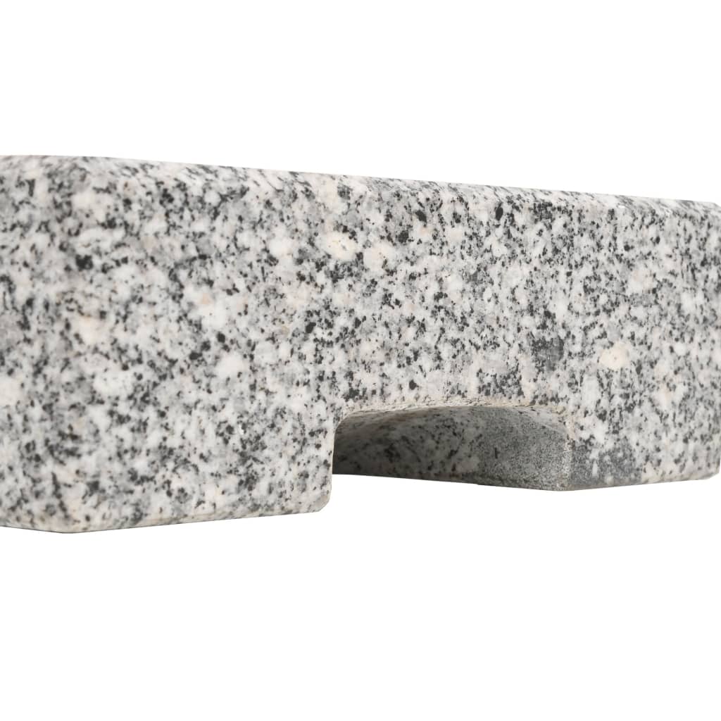 vidaXL ristkülikukujuline päevavarju alus, graniidist, 25 kg