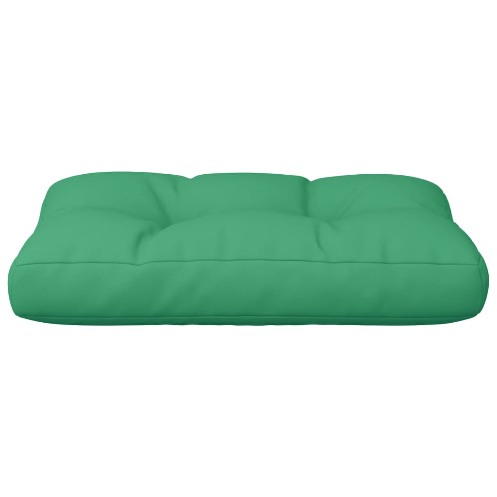 vidaXL euroaluse istumispadi, roheline, 60x40x12 cm, kangas