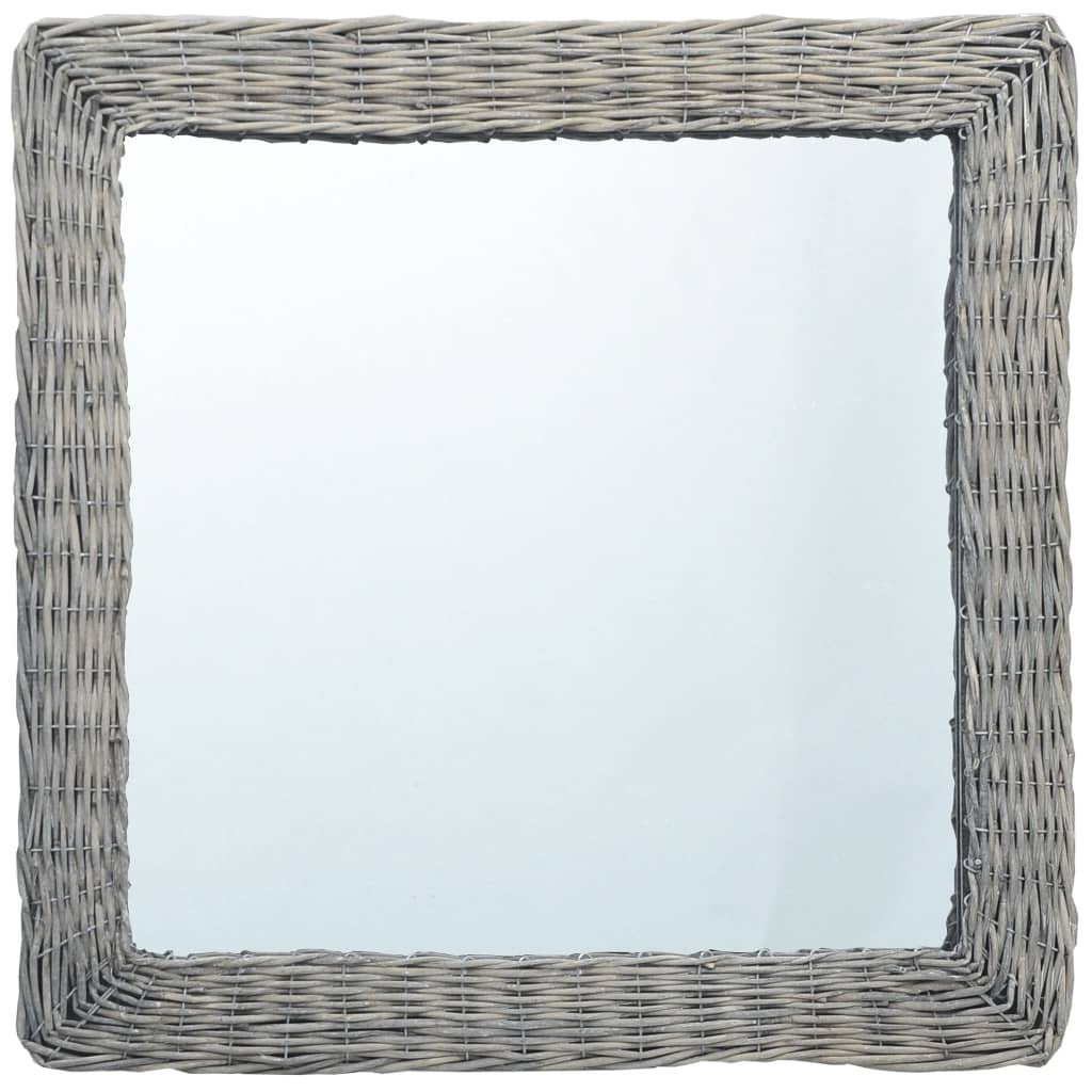 vidaXL peegel, 50 x 50 cm, vitstest
