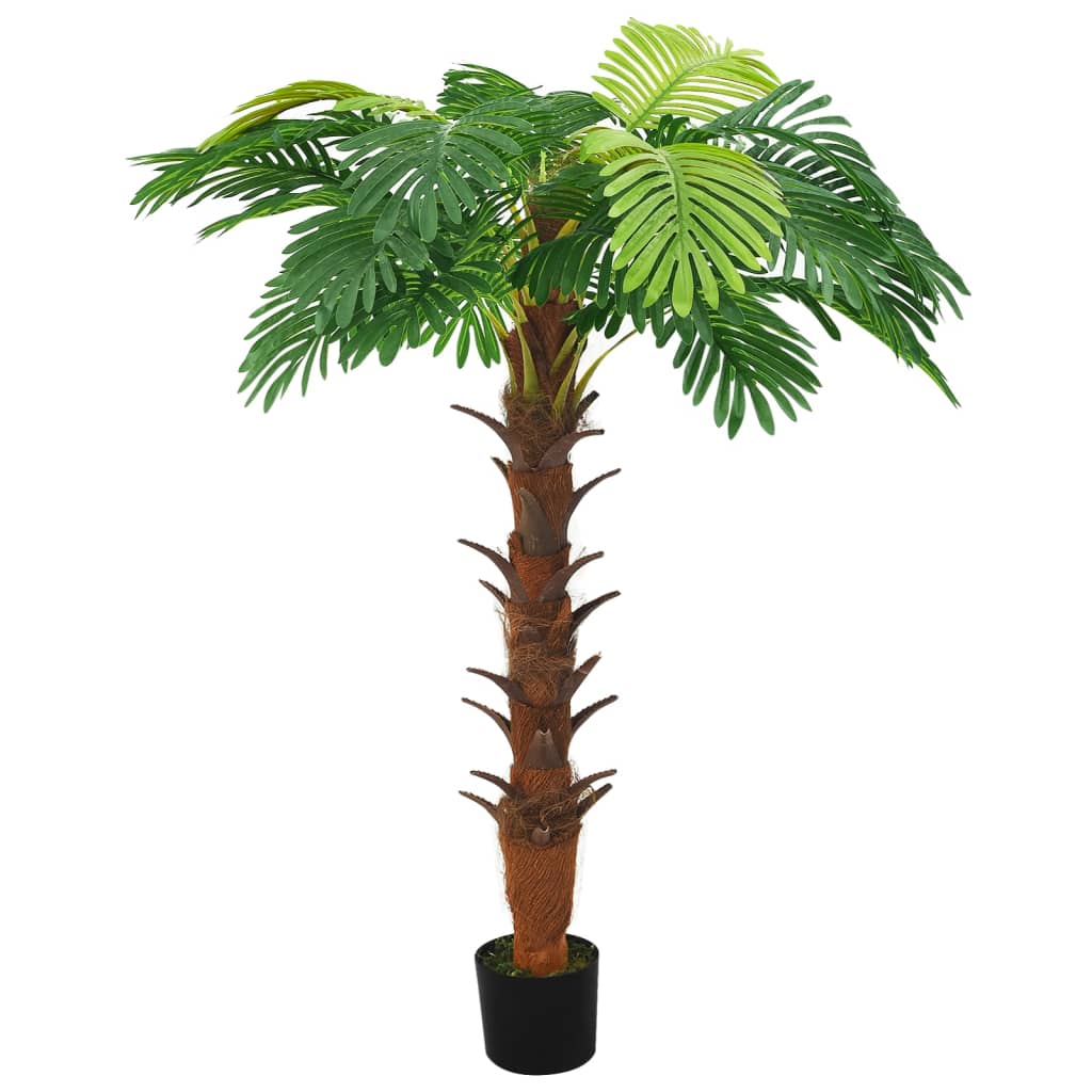vidaXL kunsttaim, Sago palm lillepotiga, roheline, 160 cm
