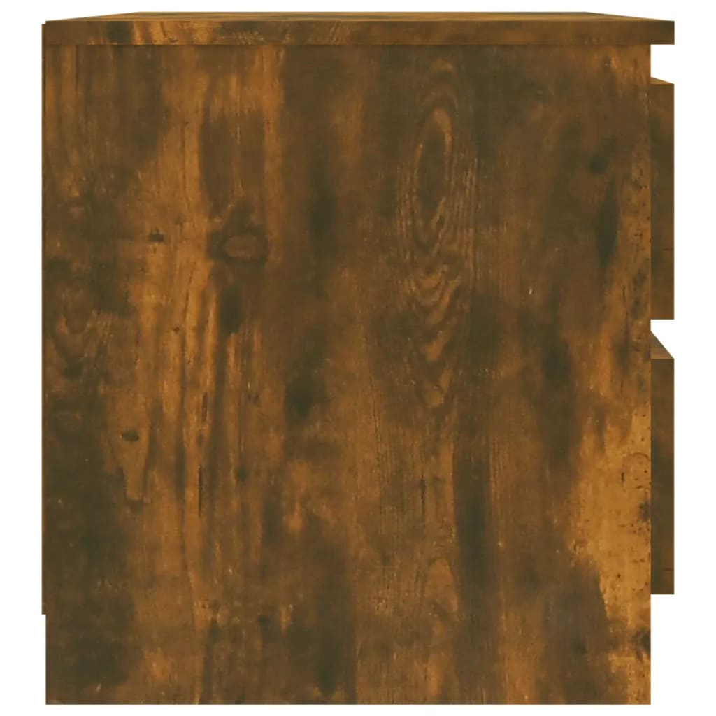 vidaXL öökapp, suitsutatud tamm, 50x39x43,5 cm, tehispuit