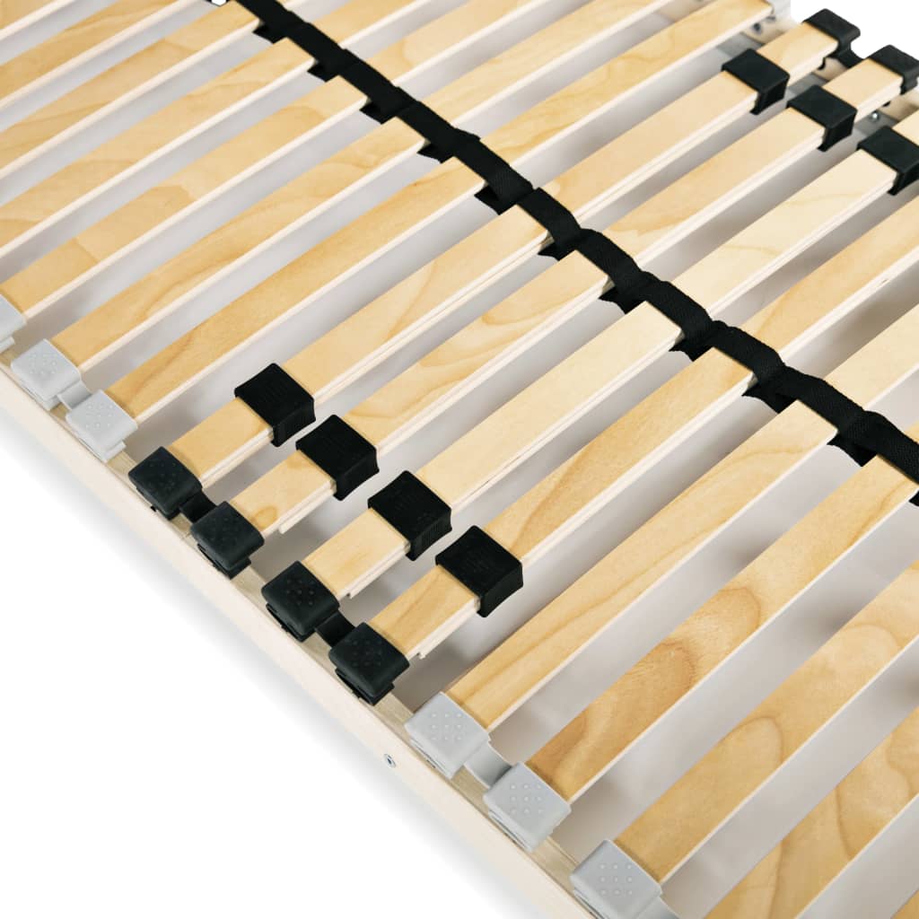 vidaXL voodi aluspõhjad, 2 tk, 28 liistu, 7 piirkonda, 70 x 200 cm