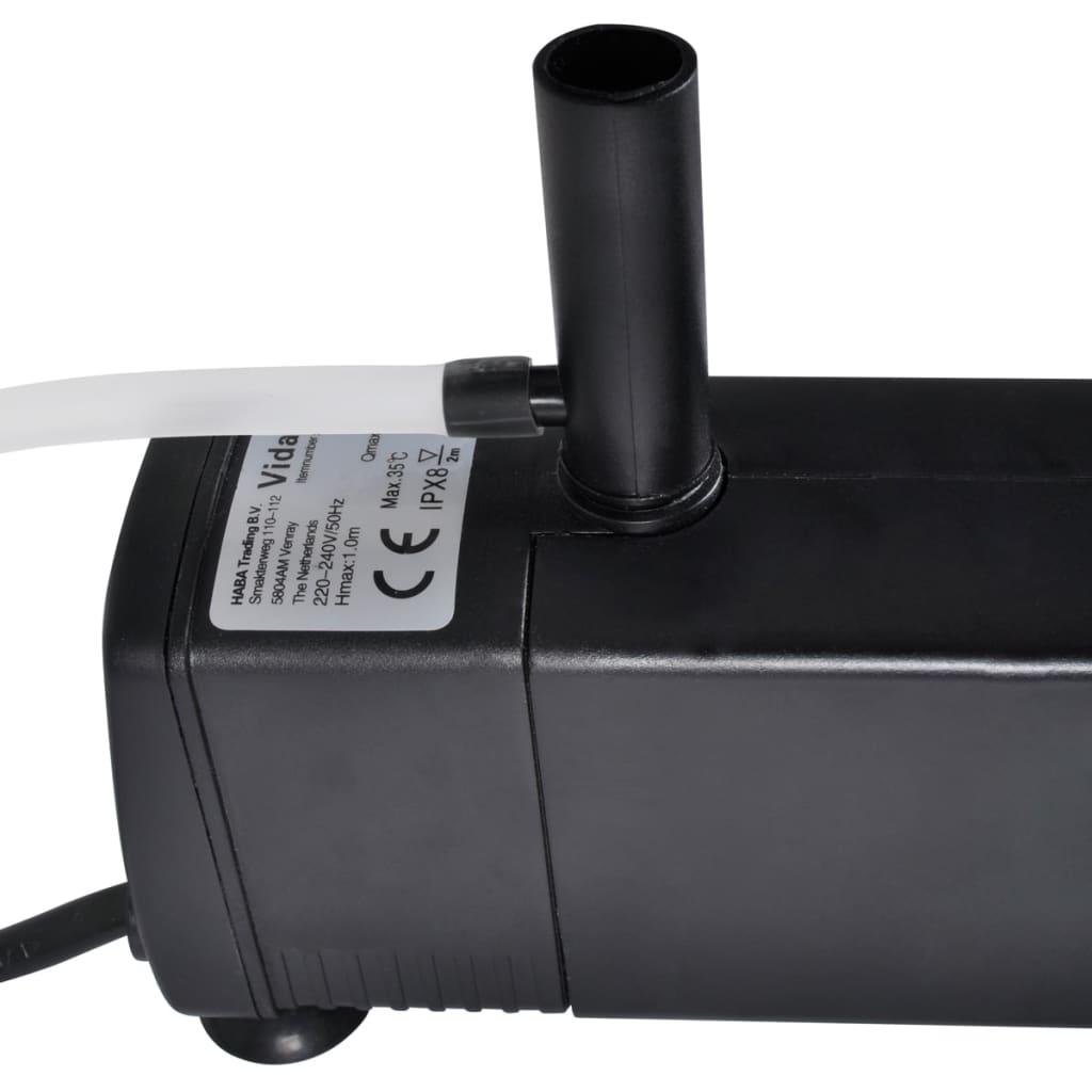Akvaariumi filter pump aktiivsöega 600L/h
