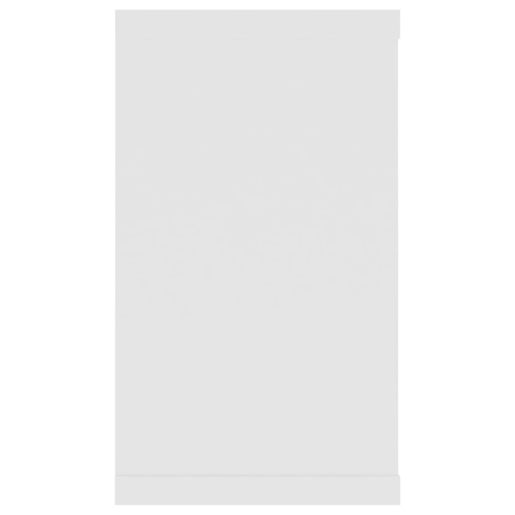 vidaXL kuubikukujulised seinariiulid 6 tk, valge, 80 x 15 x 26,5 cm