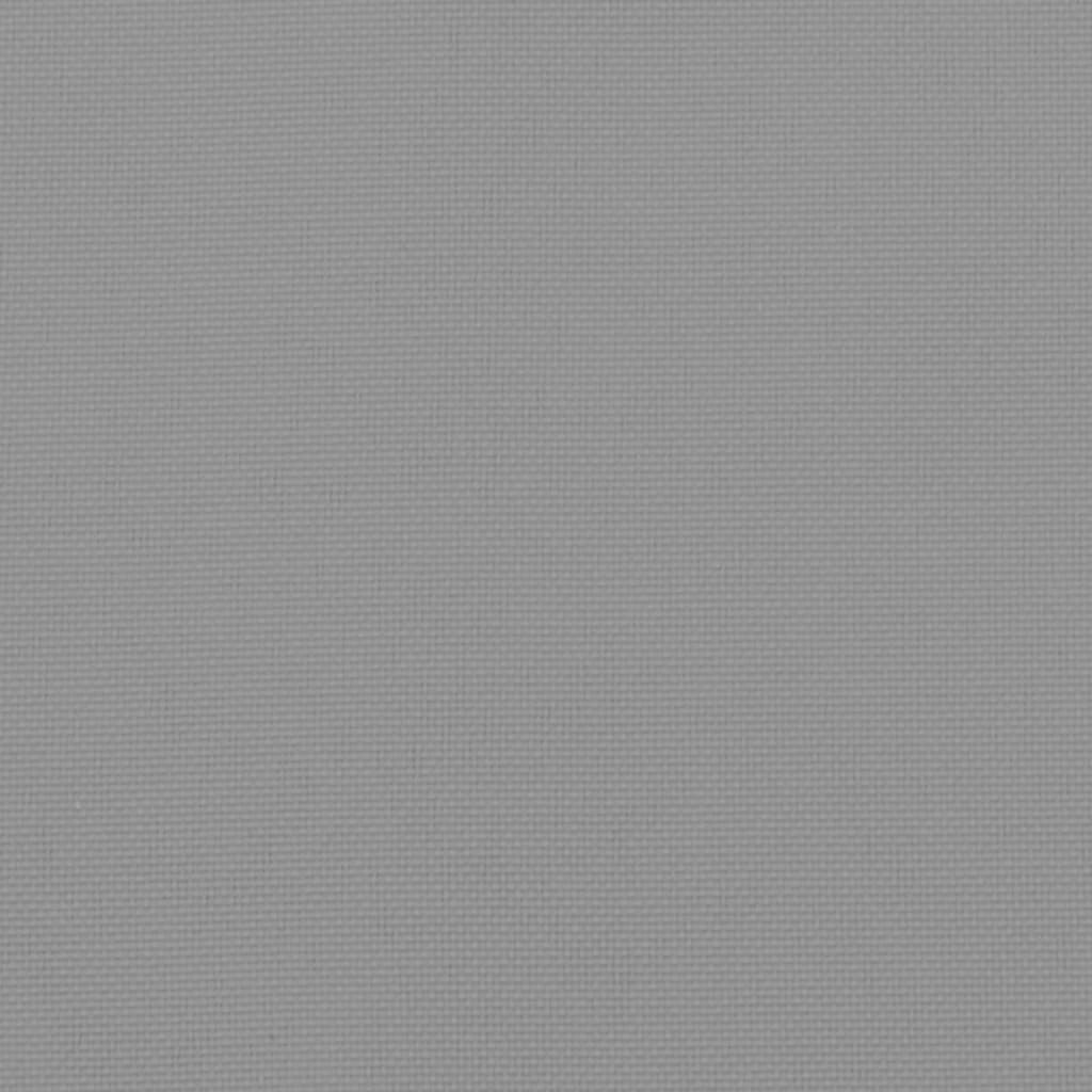 vidaXL euroaluse istmepadi, hall, 60 x 60 x 8 cm, oxford kangas