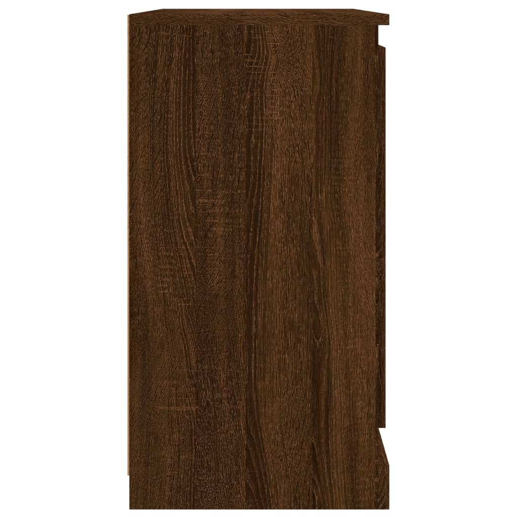 vidaXL puhvetkapp, pruun tamm, 70 x 35,5 x 67,5 cm, tehispuit