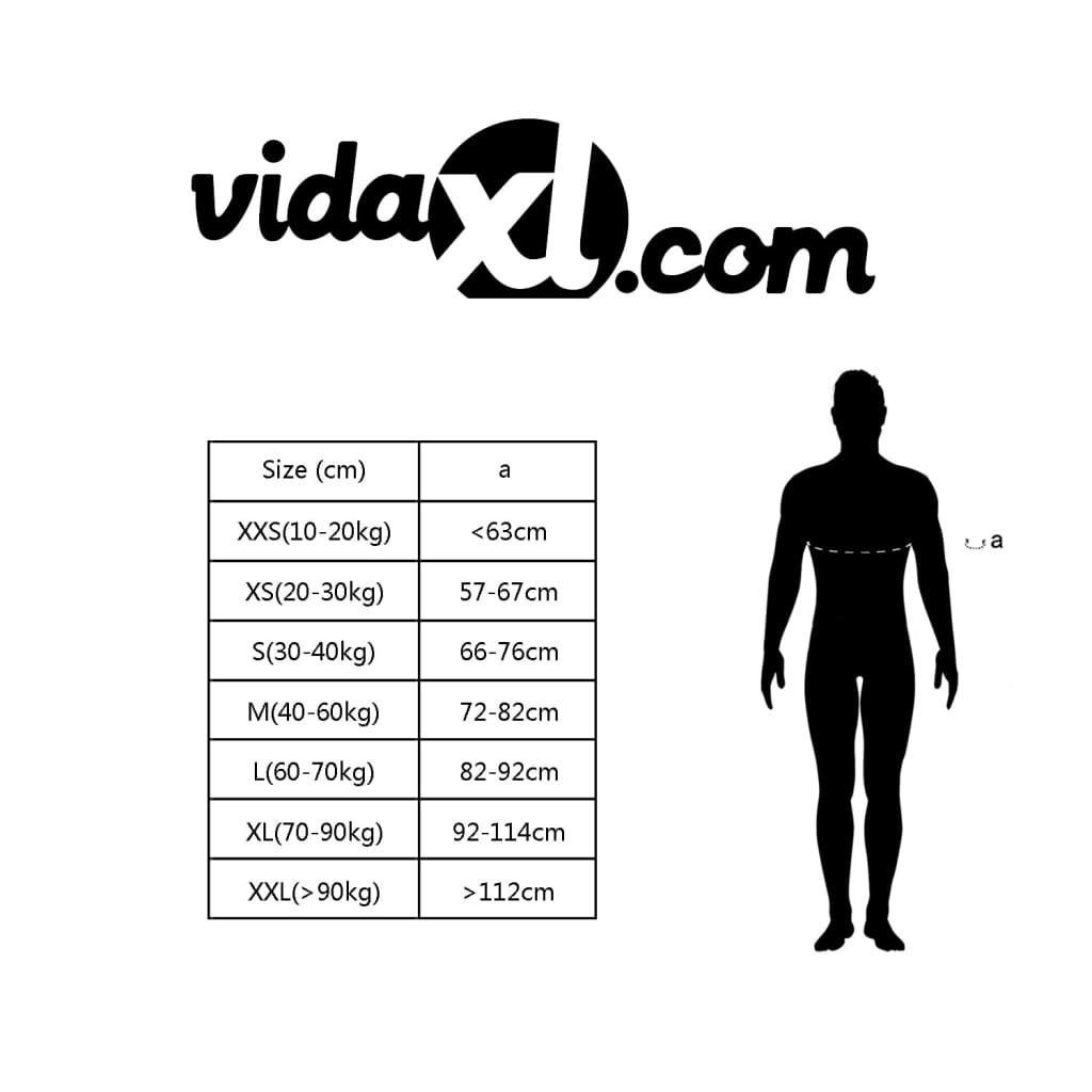 vidaXL laste ujumisvest 100 N, 20-30 kg