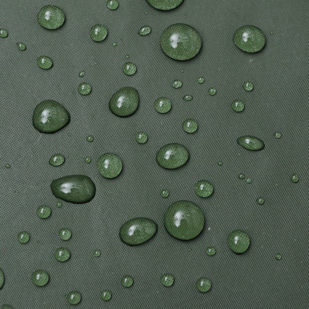 Veekindel vastupidav kaheosaline kapuutsiga vihmaülikond roheline, suurus L