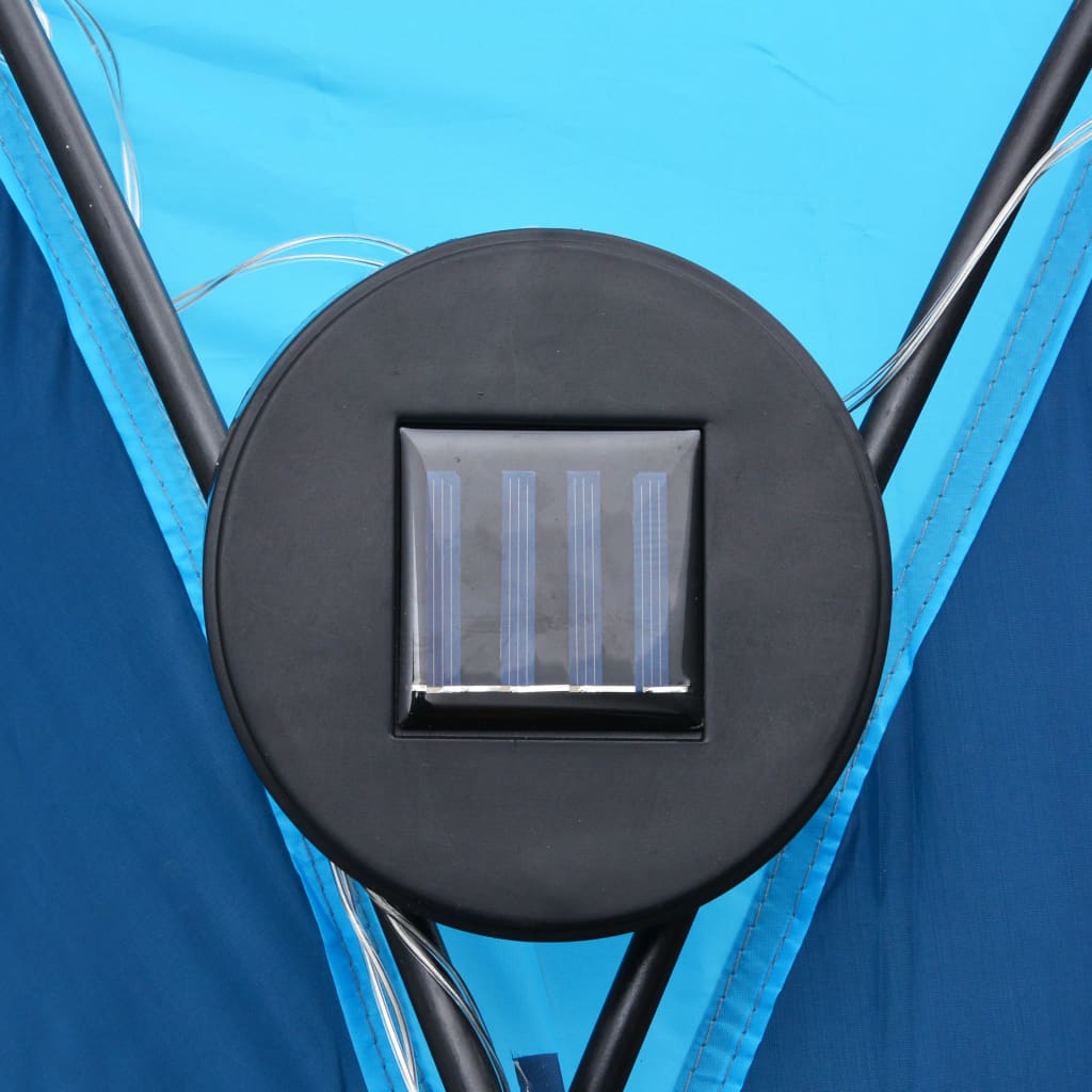 vidaXL peotelk LEDi ja 4 külgseinaga, 3,6 x 3,6 x 2,3 m sinine