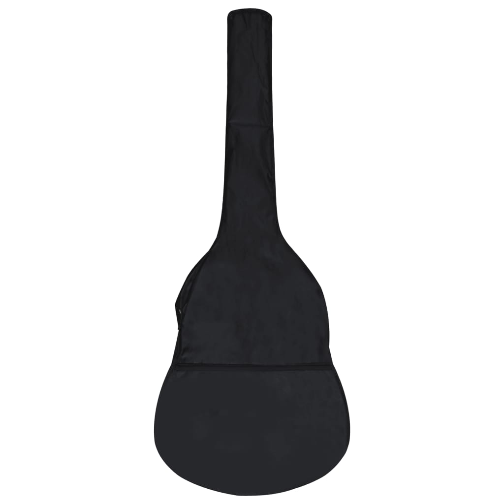 vidaXL kitarrikott 1/2 klassikalisele kitarrile, must 94x35 cm kangas