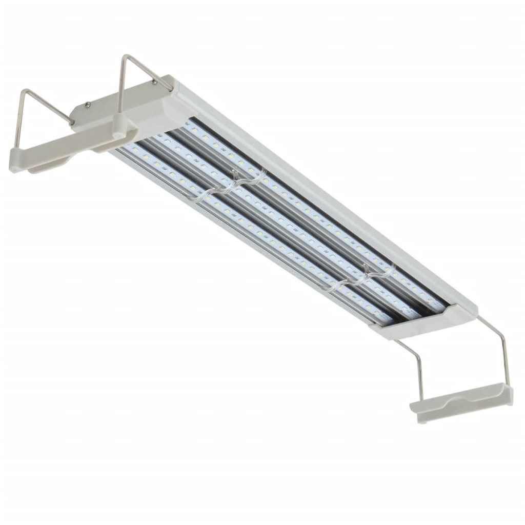 vidaXL LED-valgusega akvaariumilamp 50-60 cm, alumiinium IP67