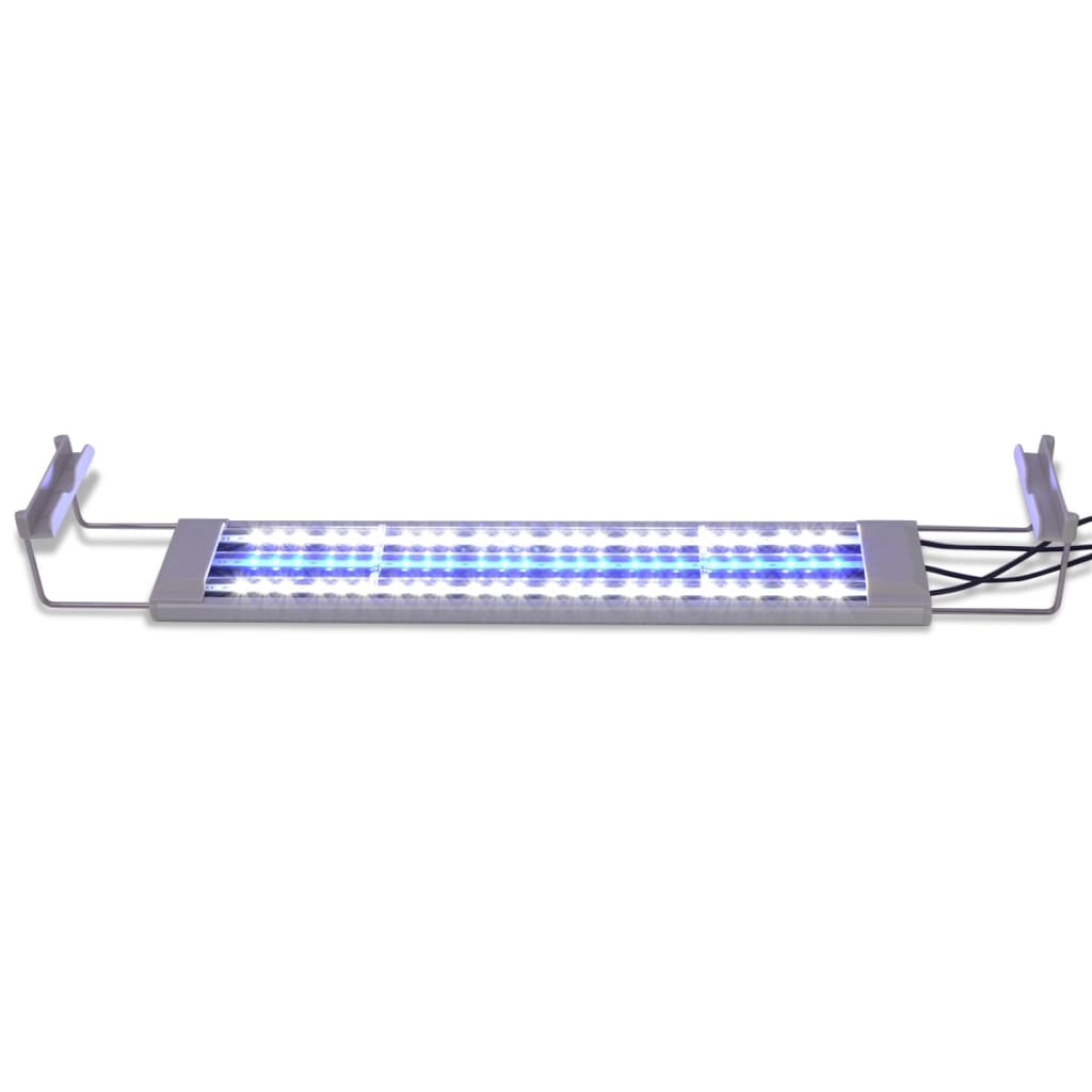 vidaXL LED-valgusega akvaariumilamp 50-60 cm, alumiinium IP67