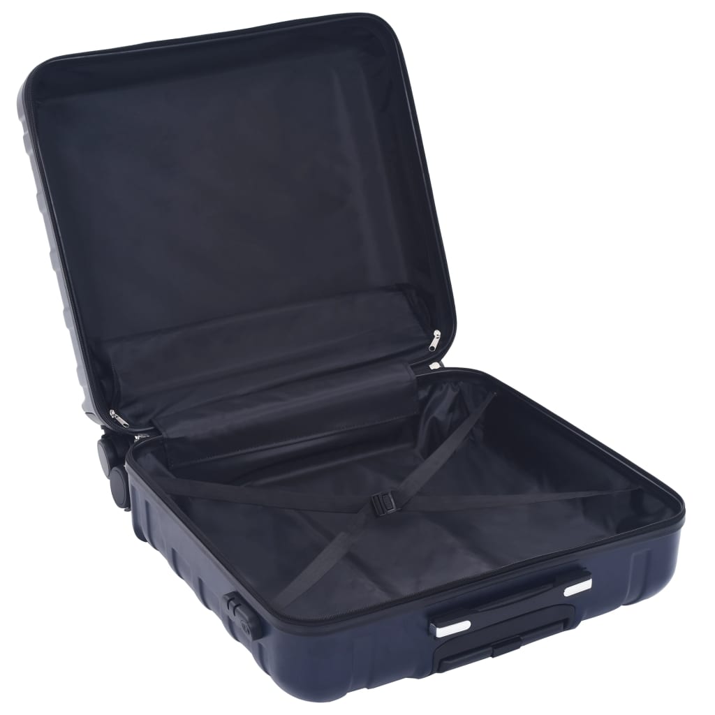 vidaXL kõvakattega kohver 2 tk tumesinine ABS
