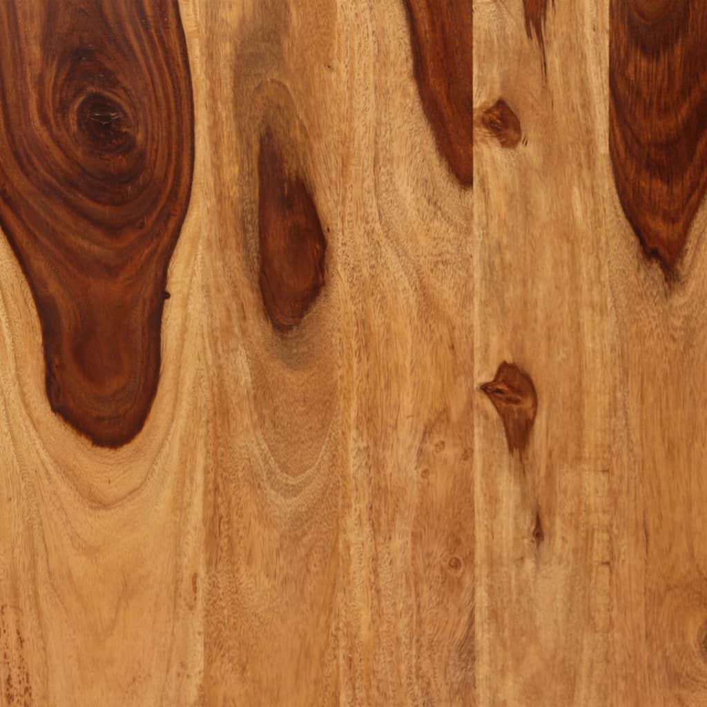 vidaXL söögilaud, taastatud puit ja teras, 180 cm