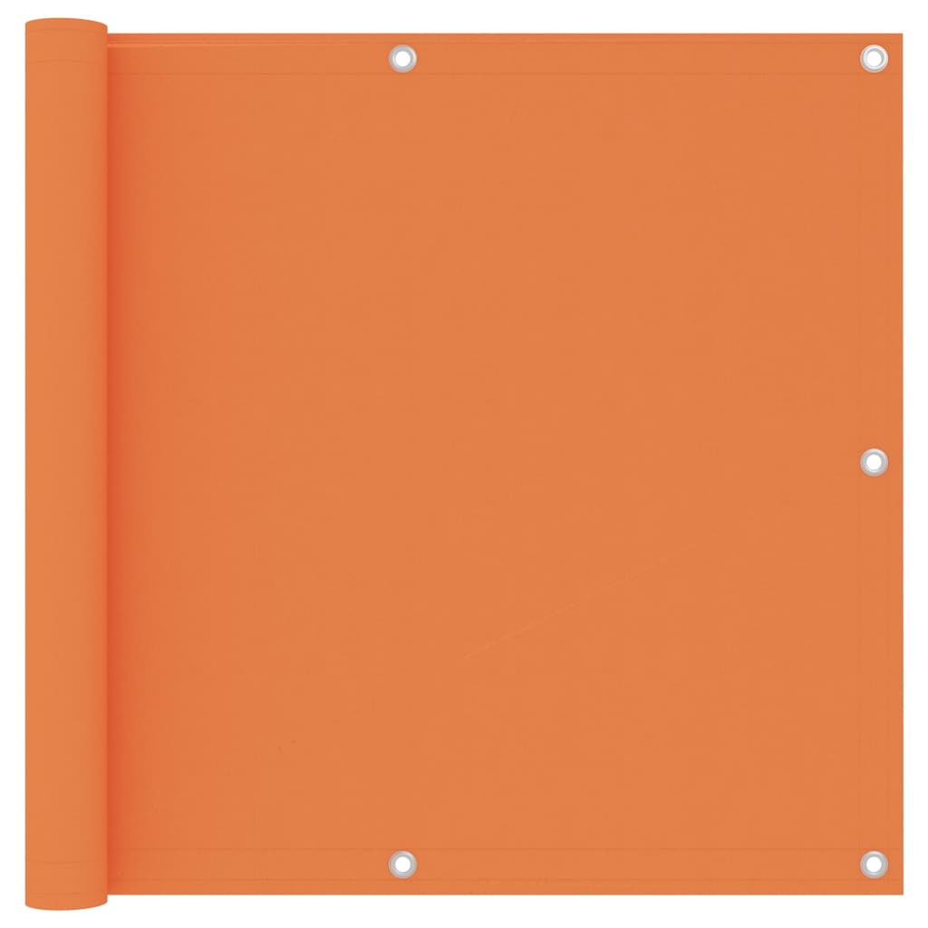 vidaXL rõdusirm, oranž, 90 x 500 cm, oxford-kangas