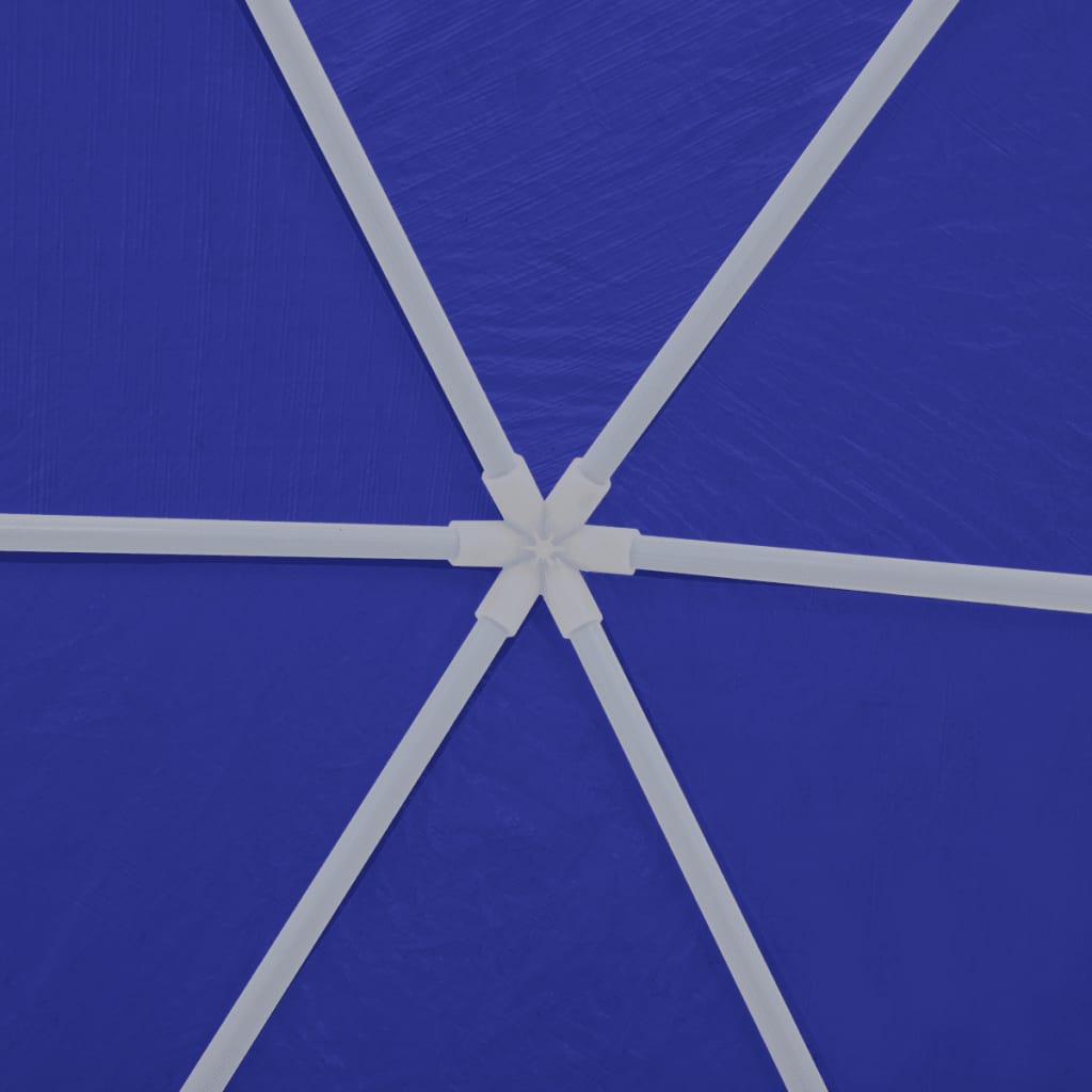 vidaXL peotelk 6 küljeseinaga sinine 2 x 2 m